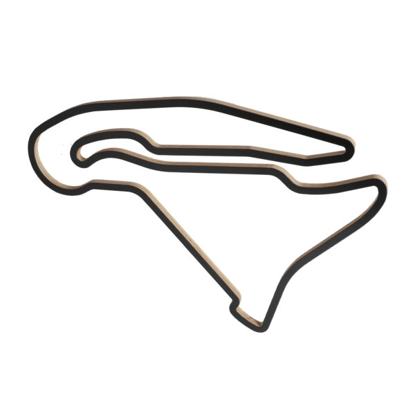 Magny Cours Kilparata - Puinen Seinäkoriste (45 cm)