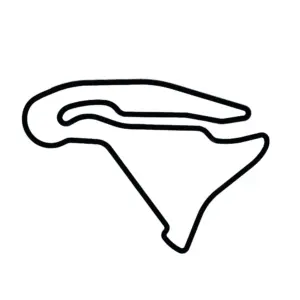 Magny20Cours20-203.jpg Magny Cours Kilparata - Puinen Seinäkoriste (45 cm)
