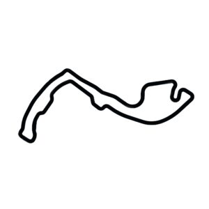 Monaco Kilparata - Puinen Seinäkoriste (90 cm)