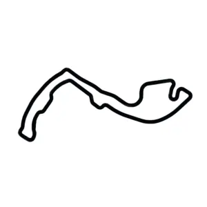Monaco Kilparata - Puinen Seinäkoriste (45 cm)