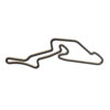 Nürburgring GP Kilparata - Puiset Seinäkoristeet (45 cm)