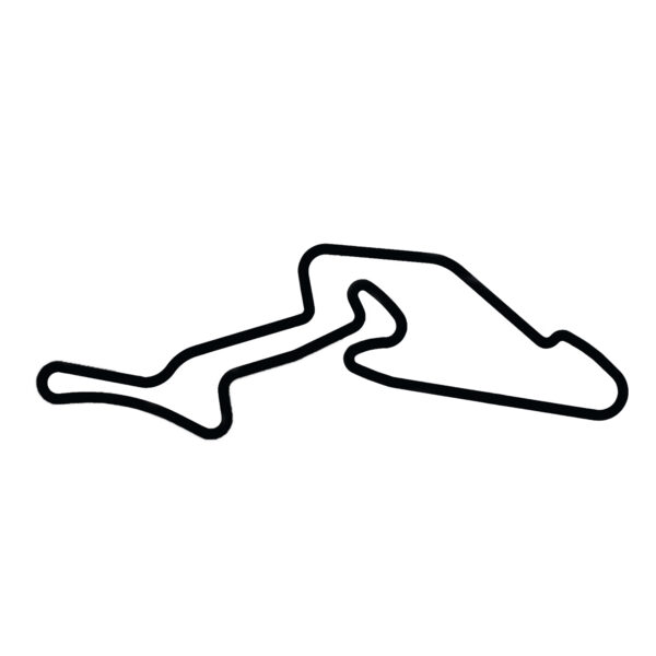 Nürburgring GP Kilparata - Puiset Seinäkoristeet (45 cm)