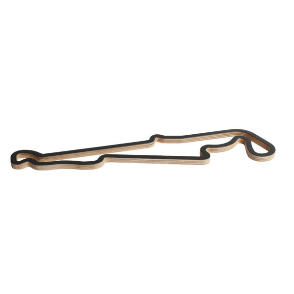 Paul Ricard Kilparata - Puurakenteinen Seinäkoriste (90 cm)