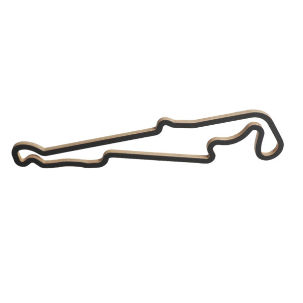 Paul Ricard Kilparata - Puurakenteinen Seinäkoriste (90 cm)