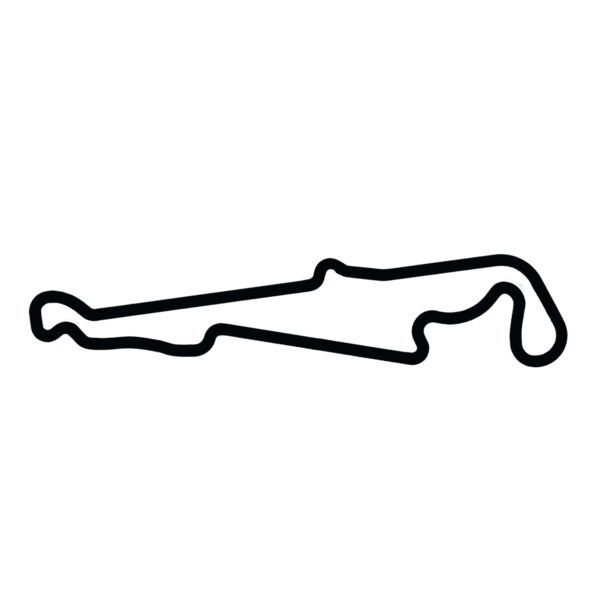 Paul Ricard Kilparata - Puurakenteinen Seinäkoriste (90 cm)