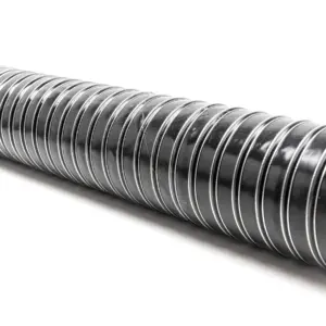 Lämmönkestävä tuuletusletku Ø115 mm (per metri)