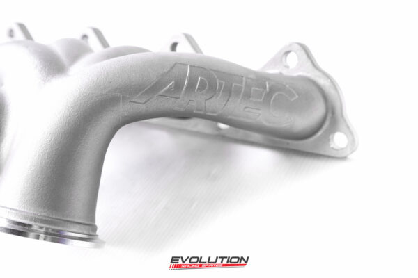 Artec Low Mount V-Band käännetty pakosarja Mitsubishi 4G63 (Lancer Evo 4-9)