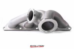 artec_4g63_vband_manifold_05.jpg Artec Low Mount V-Band käännetty pakosarja Mitsubishi 4G63 (Lancer Evo 4-9)