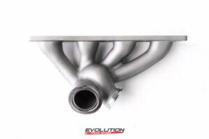 artec_4g63_vband_manifold_06.jpg Artec Low Mount V-Band käännetty pakosarja Mitsubishi 4G63 (Lancer Evo 4-9)