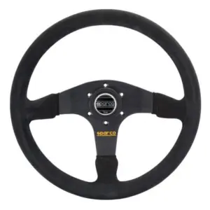 d987cd4b739d257ff846fb9441e9c5cb.jpg Sparco R375 Ratti (36 mm Syvyys), Musta Mokkanahka, Mustat Puolat