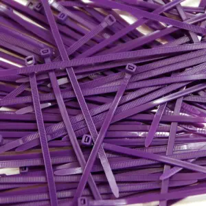 Nippusiteet, 100 kpl - Violetti