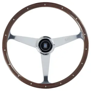 f62fcd73dc81b409f7df8ad006d1e0dc.jpg Nardi "Anni 50" Ratti, Puu, Kromatut Puolat, 45 mm Syvyys, Ø38 cm