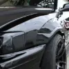 fender-180sx-ff55sameera-02.png Origin Labo +55mm "Shark" ilmanotoilla Etulokasuojat Toyota Chaser JZX100