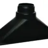 id255-80b.jpg Suorakulmainen Revotec Ilmanotto, 255x80 mm Sisääntulo, 63-76 mm Lähtö