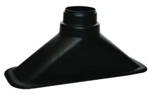 id255-80b.jpg Suorakulmainen Revotec Ilmanotto, 255x80 mm Sisääntulo, 63-76 mm Lähtö