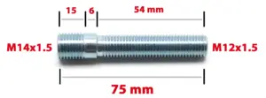 m14x15.jpg Muunnospyörän pultti - M14x1.5 to M12x1.5