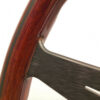 Nardi Classic ND36 Ratti, Puu, Musta Upotus, Mustat Puolat, 25 mm Syvyys