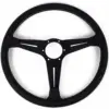 n-nd-classic-6061.39.2001-02.jpg Nardi Classic ND39 Ratti, Musta Nahka, Mustat Puolat, Harmaa Tikkaus, 30 mm Syvyys