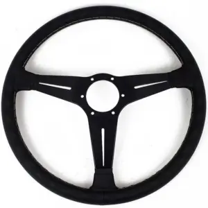 n-nd-classic-6061.39.2001-02.jpg Nardi Classic ND39 Ratti, Musta Nahka, Mustat Puolat, Harmaa Tikkaus, 30 mm Syvyys