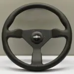 Personal Grinta Ratti - 330 mm - Musta Nahka, Mustat Puolat, Musta Tikkaus
