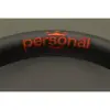 p-6521.35.2011-02.jpg Personal Pole Position Ratti - 350 mm - Musta Nahka & Punainen Mokkanahka, Mustat Puolat, Punainen Logo