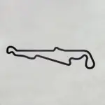 Paul Ricard Kilparata - Puurakenteinen Seinäkoriste (45 cm)