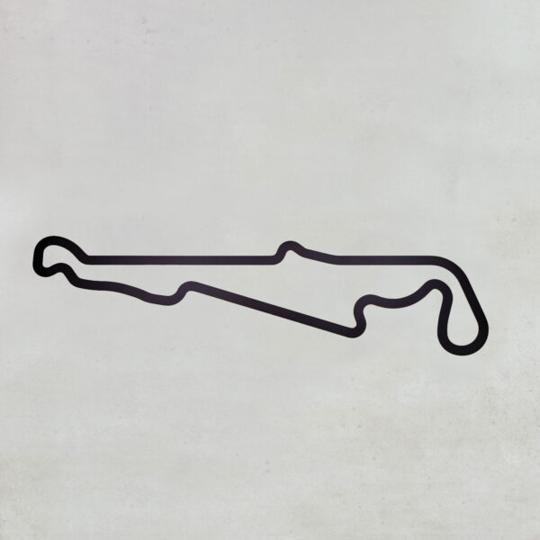 Paul Ricard Kilparata - Puurakenteinen Seinäkoriste (45 cm)