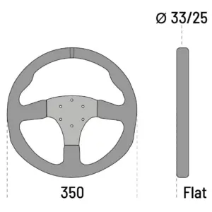 r350.jpg Sparco R350 Litteä Ratti, Mokkanahka