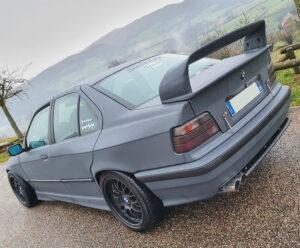 sedan5.jpg "Felony-tyylinen" leveä korisarja BMW E36 Sedanille