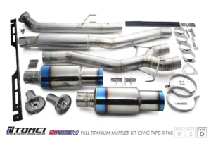 type-d-7.jpg Tomei Expreme Ti Type-D pakoputkisto Honda Civic Type R FK8