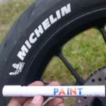 Valkoinen renkaan merkkauskynä