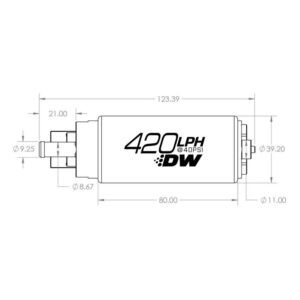 9-421-1000-detail.jpg Deatschwerks DW420 420 L/h E85-polttoainepumppu