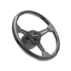 GReddy Sports "Real Carbon" Ratti (47 mm syvyys), mustat puolat - 340 mm