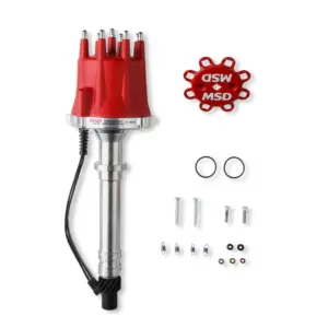 msd-85551-04.jpg MSD Pro-Billet Jakaja Chevrolet V8 Moottoriin