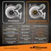 14411aa800-jd9.jpg VF52 RHF55 Turboahdin Subaru WRX 14411AA800 Vesi + Öljyjäähdytteinen Billet