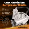 17201-30080 Turboahdin TOYOTA HILUX VIGO, HIACE 2KD-FTV D4-D 2.5
