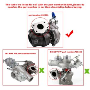 452204-00051.jpg Turboahdin yhteensopiva SAAB 9-3, 9-5 2.0L, 2.3L B205E B235E 452204 Turbo Turbolader