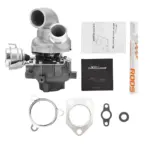 53039880127-jd23.jpg Billet kompressorin pyörä katuversio Turboahdin yhteensopiva Hyundai iLoad D4CB 125 kW, 170 hv 2007-2016 53039880145