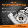 ct2617010-1-jd4.jpg Billet kompressorin pyörä katuversio suorituskyky Turbo Toyota COASTER 4.2L D 1HD-T 1990-1993