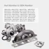 ggt06h145701q1-1.jpg Turboahdin Audi A4 A5, VW Volkswagen 2.0 TFSI 2009-2012 Quattro 06H145702L 06H145701Q