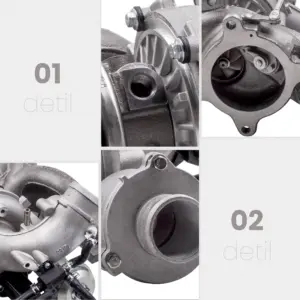 ggt06h145701q2201.jpg Turboahdin Audi A4 A5, VW Volkswagen 2.0 TFSI 2009-2012 Quattro 06H145702L 06H145701Q