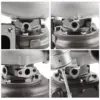 ggt2860-sd-v31.jpg Billet Kompressorin Pyörä Turbo T25 T28 GT25, GT28, GT2871, GT2860 yleiskäyttöinen kilpa-Turboahdin 2.5 bar