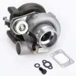 ggt28711@001.jpg GT2871 GT2860SR20 Päivitys Turboahdin 350 hv, 0.6 A/R, 0.64 A/R, 5-pulttinen laippa, universaali öljy- ja vesijäähdytys