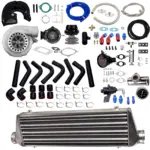 ggt3582-kit-vl1011.jpg GT35 Turbo Kit / Wastegate + välijäähdytin + putkisto yhteensopiva Honda B16 B18 K20 F22 -moottoriin