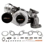 Turboahdin VW, Seat, Skoda 2.0 TDI 103 kW BKD 03G253019H, 03G253014J tiivisteellä
