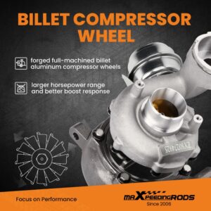 Turbo Turbolader Audi A3, VW Passat, Golf MK5 2.0 TDI BKD AZV Billet Wheel