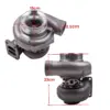 t705@003.jpg T70 Turboahdin Universaali, 70 A/R T3 V Band Flange, öljyjäähdytteinen, 500 hv