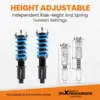 COT6-HONCIV3-VH-V2-20240731074752-6.jpg MaXpeedingrods T6 Advanced Series Säädettävä Coilover-alustasarja, Honda Civic 1992-1995, EJ EG EH