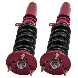 co-e60-0410-r-na21.jpg Säädettävä coilover-alustasarja, punainen BMW 5-sarja E60 Sedan 2004-2010