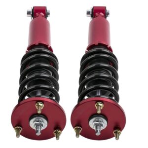 co-e60-0410-r-na22.jpg Säädettävä coilover-alustasarja, punainen BMW 5-sarja E60 Sedan 2004-2010